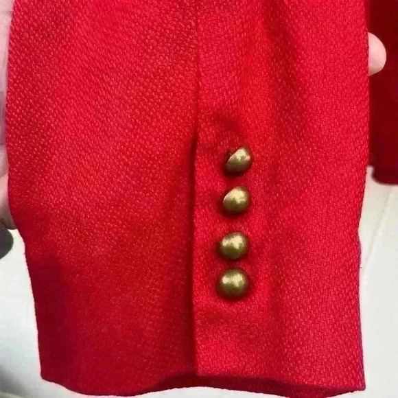 Lauren, Ralph Lauren linen blazer button up SZ 10 - Picture 7 of 7